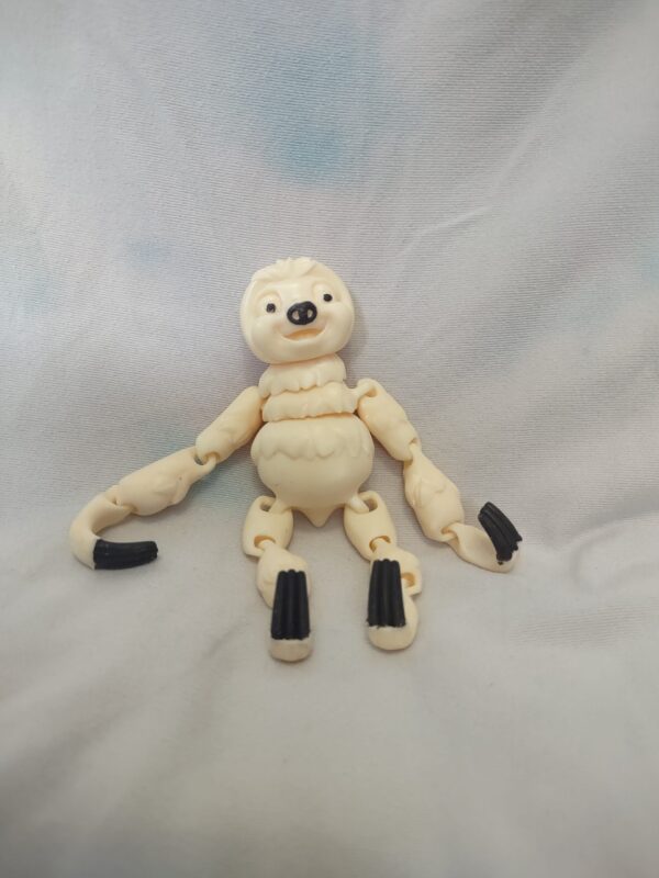 Serenity Sloth: Articulating Resin Figurine