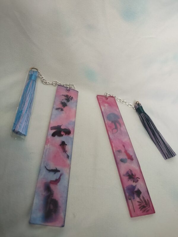 Ocean Dreams Resin Bookmarks