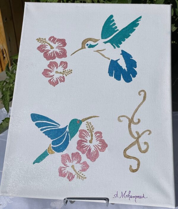 Canvas - Hummingbird Harmony