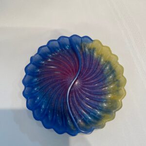 Round Trinket Tray - Radiant Swirl