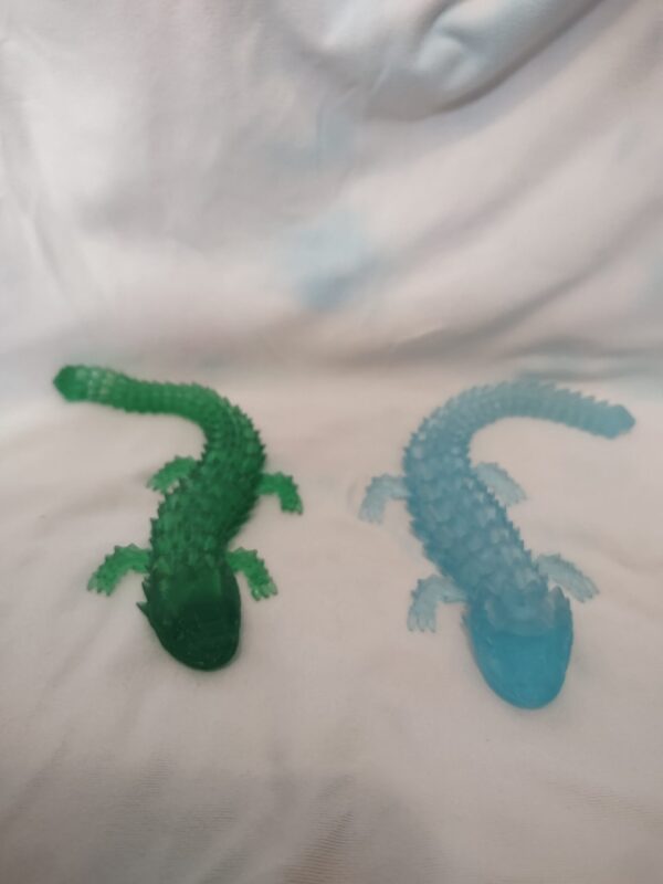 Artisanal Reptilian Sculptures - Bearded Dragons - Image 2