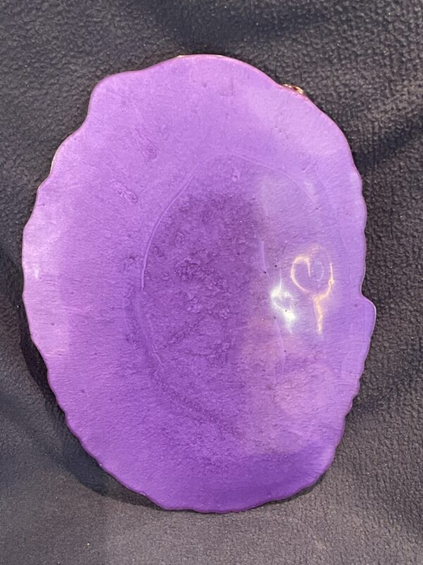 Regal Amethyst Allure Oval Tray/Charcuterie Board - Image 3