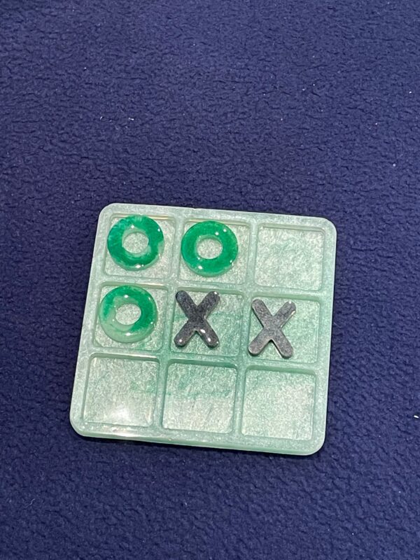 Jade Whimsy Tic Tac Toe Set