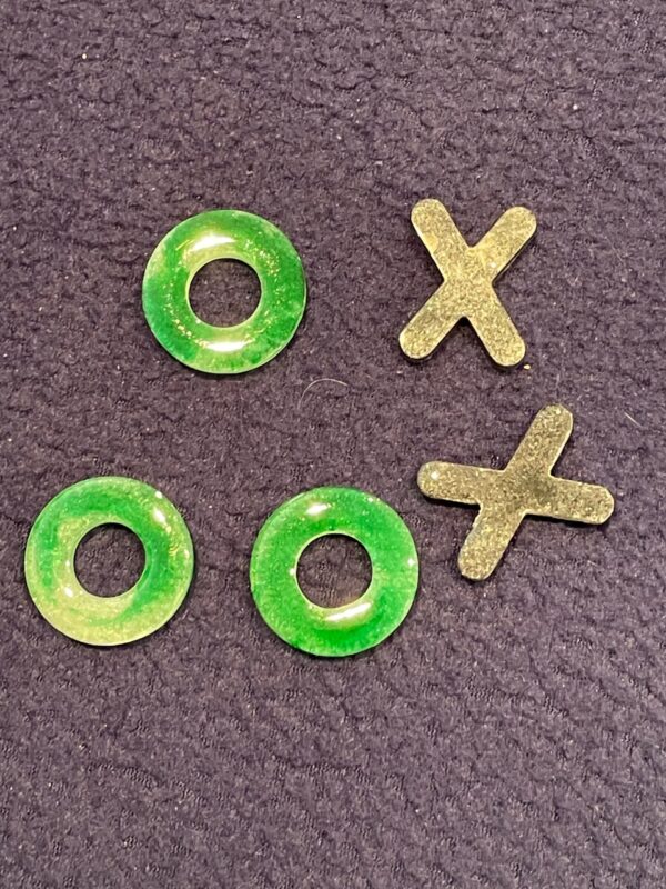 Jade Whimsy Tic Tac Toe Set - Image 5