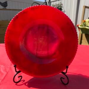 Scarlet Crest: Ribbed Bowl