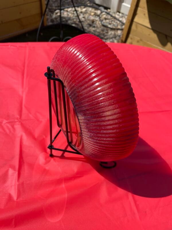 Scarlet Crest: Ribbed Bowl - Image 2