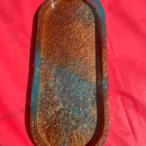 Whispering Tides: Oval Trinket Tray